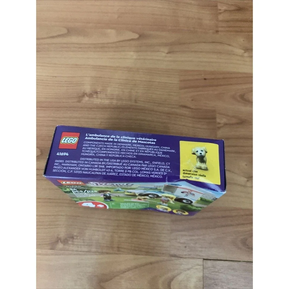 Lego Friends Pet Clinic Ambulance Building Set